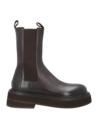 MARSÈLL Ankle boot Dark brown Calfskin