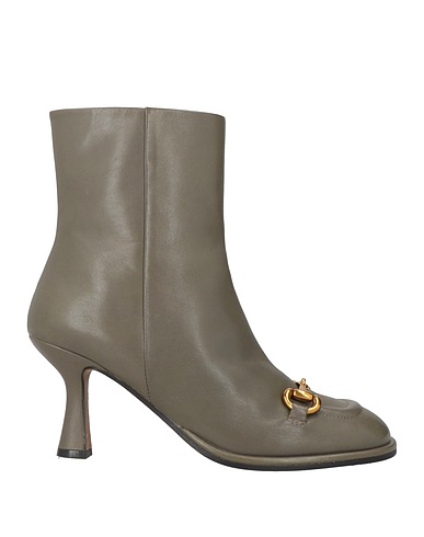 BRUNO PREMI Ankle boot Khaki Soft Leather