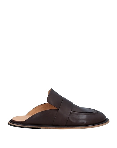 MARSÈLL Mules and clogs Dark brown Calfskin