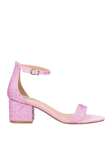 STEVE MADDEN Sandals Pink Textile fibres