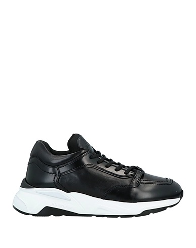 FABI Sneakers Black Soft Leather