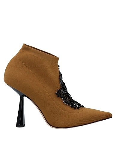JIMMY CHOO Ankle boot Marigold Textile fibers