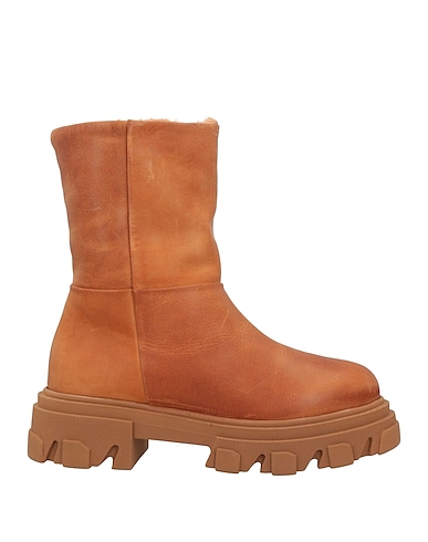 THE M.. Ankle boot Camel Leather