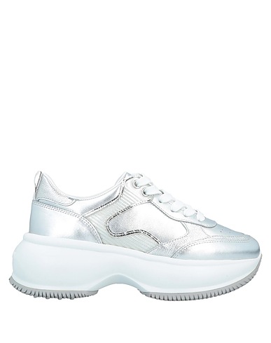 HOGAN Sneakers Argento Pelle