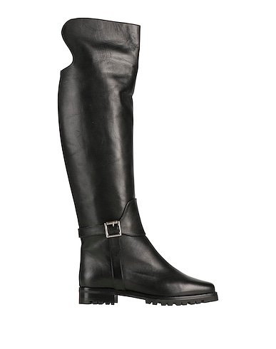MANOLO BLAHNIK ブーツ ブラック 牛革（カーフ）