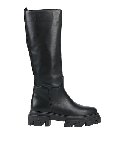 BRANDO SHOES Boots Black Calfskin
