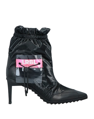 LORIBLU Ankle boot Black Textile fibres