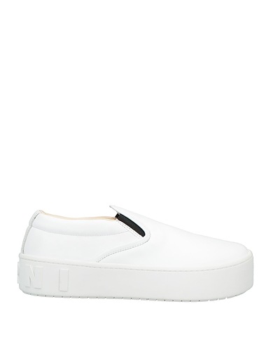 MARNI Sneakers White Soft Leather