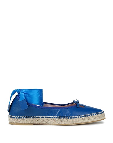 MARC JACOBS Espadrilles Blau Leder
