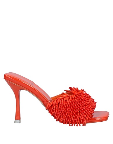JEFFREY CAMPBELL Sandals Orange Polyurethane