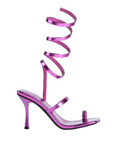 JEFFREY CAMPBELL Infradito Fucsia Fibre tessili