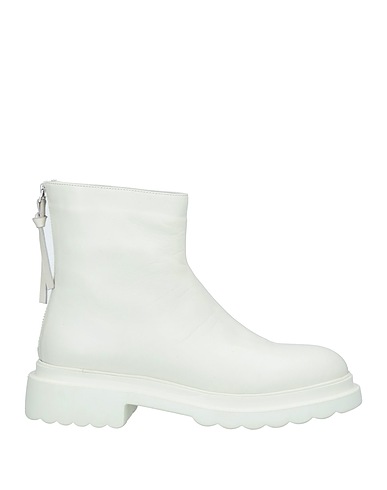 POMME D'OR Stiefelette Weiß Leder