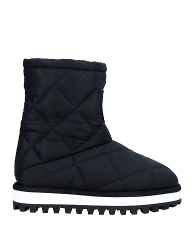 DOLCE&GABBANA Ankle boot Black Textile fibres