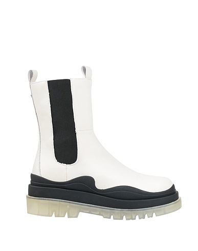 STEVE MADDEN Ankle boot Ivory Soft Leather