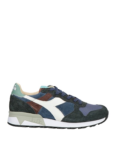 DIADORA HERITAGE Sneakers Azul francés Piel, Fibras textiles