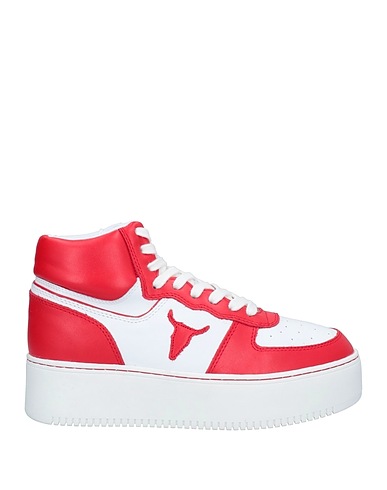 WINDSOR SMITH Sneakers Rosso Pelle