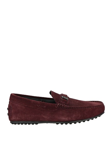 TOD'S Mocassino Prugna Pelle