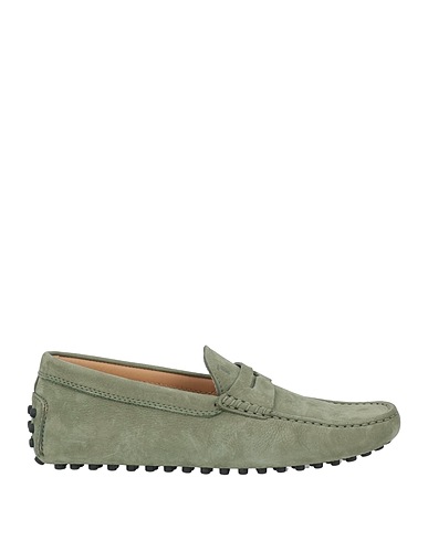 TOD'S Mocassino Verde salvia Pelle