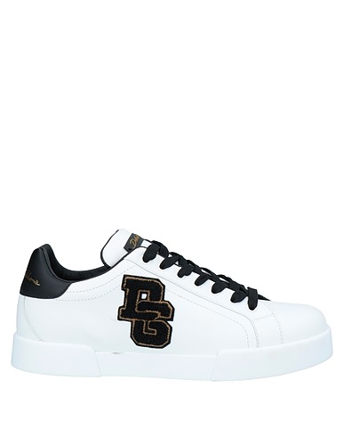 DOLCE&GABBANA Sneakers White Soft Leather