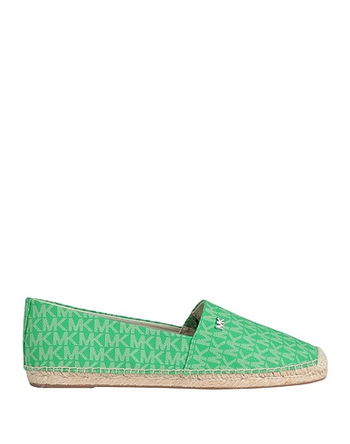 MICHAEL MICHAEL KORS Espadrilles KENDRICK SLIP ON Green 61% PVC - Polyvinyl chloride, 17% Polyester, 14% Cotton, 8% Polyurethane