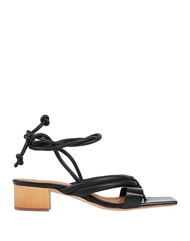EQUITARE Flip flops Black Textile fibers