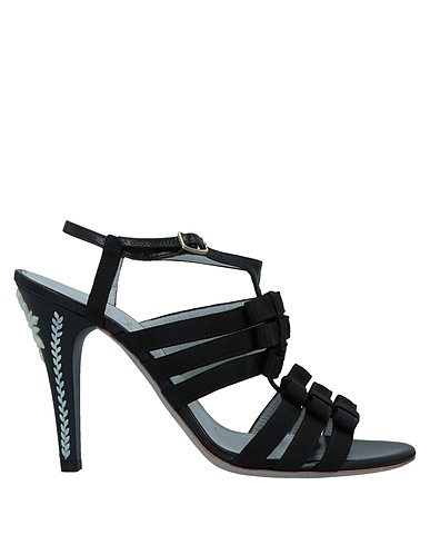 RAYNE Sandali Nero Fibre tessili