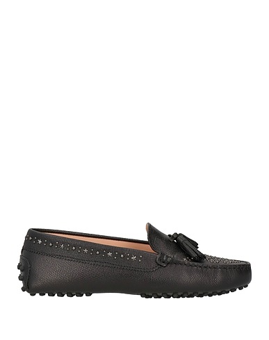 TOD'S Loafers Black Soft Leather