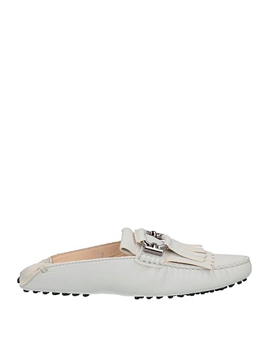 TOD'S Mules and clogs Ivory Soft Leather