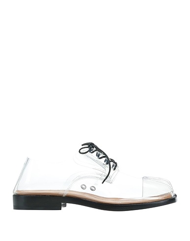 MAISON MARGIELA Laced shoes Transparent Plastic
