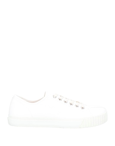 MAISON MARGIELA 스니커즈 화이트 텍스타일 섬유