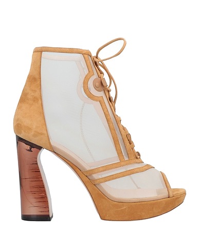 NICHOLAS KIRKWOOD Ankle boot Camel Textile fibers, Leather