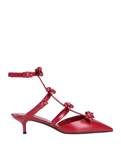 VALENTINO GARAVANI Court Brick red Soft Leather