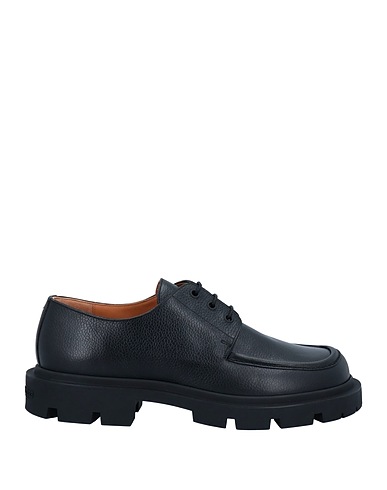 MAISON MARGIELA Laced shoes Black Soft Leather