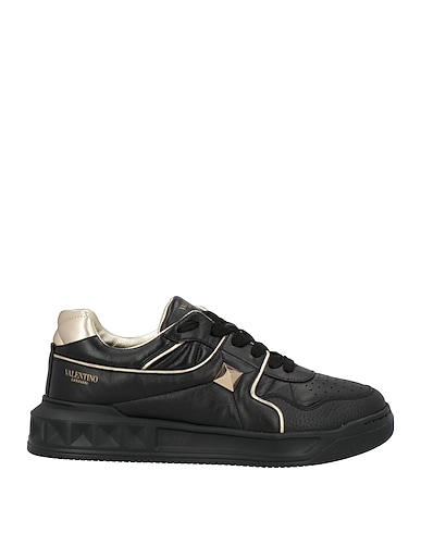 VALENTINO GARAVANI Sneakers Black 100% Leather