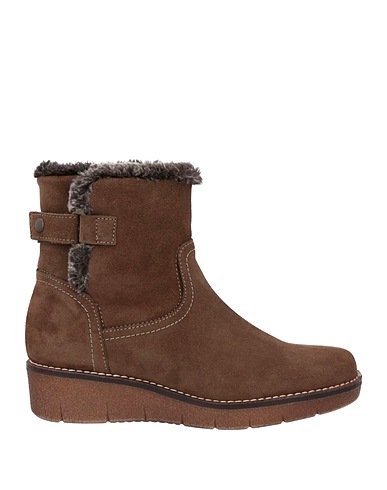 TONI PONS Stiefelette Khaki Leder