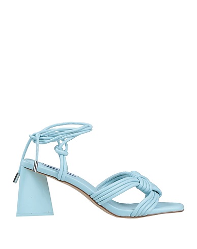 STEVE MADDEN Sandals Sky blue Textile fibers