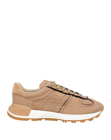 MAISON MARGIELA Sneakers Kaki Fibres textiles, Cuir