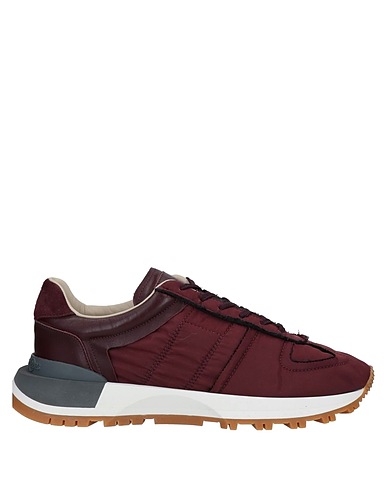MAISON MARGIELA スニーカー ボルドー 紡績繊維 / 革