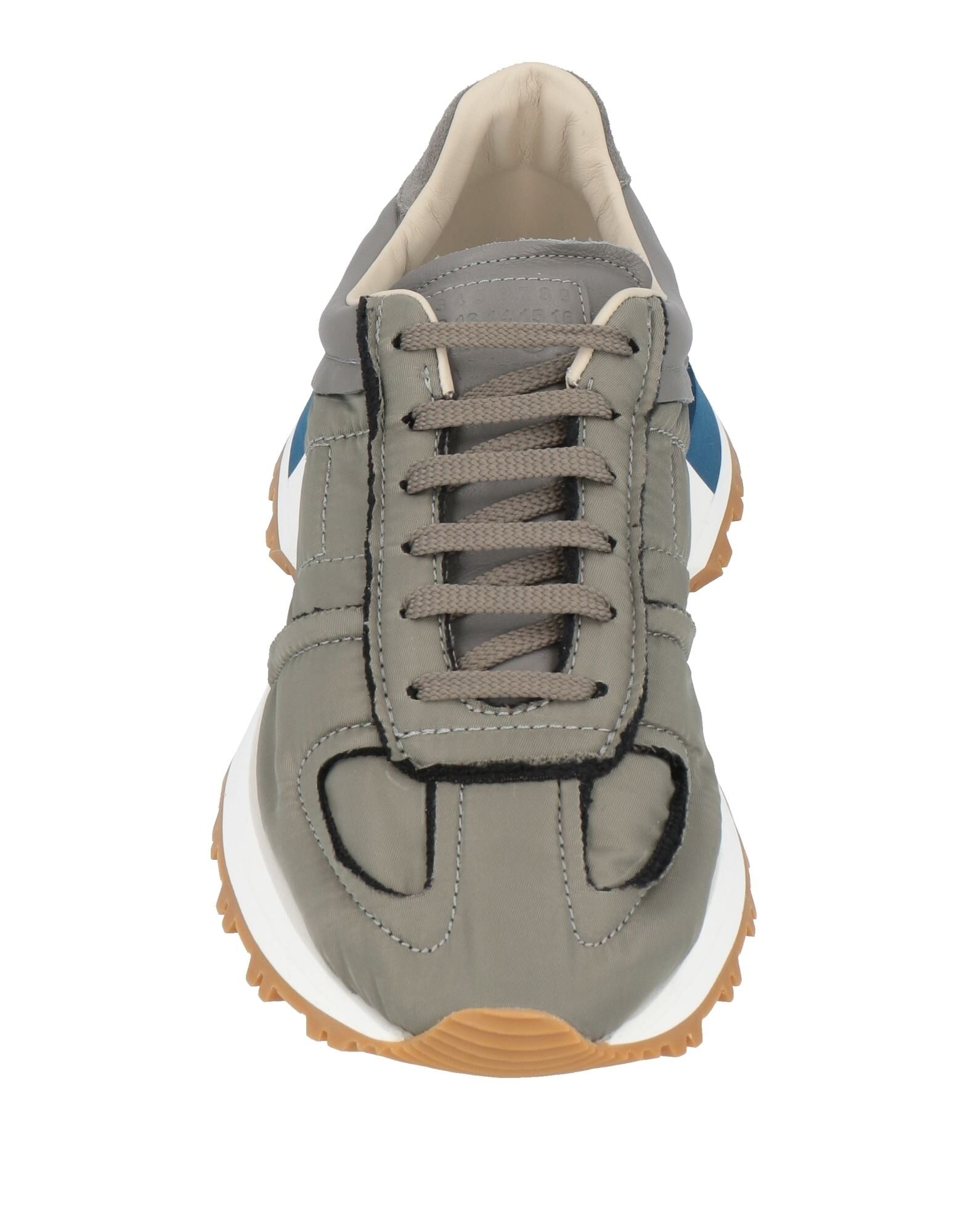 靴 maison margiela MAISON MARGIELA Replica Leather-Trimmed Shell Sneakers for Men