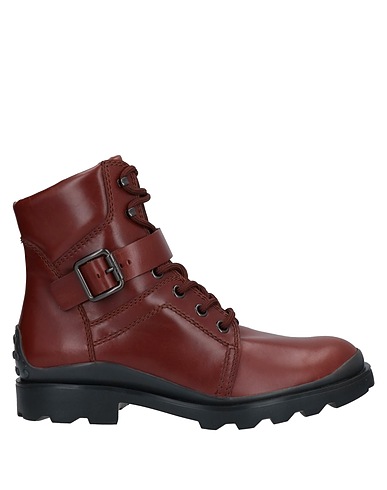 TOD'S Stivaletti Marrone Pelle