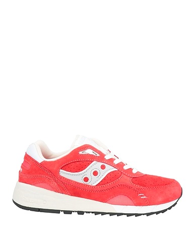 SAUCONY Sneakers SHADOW 6000 
 Rosso Pelle