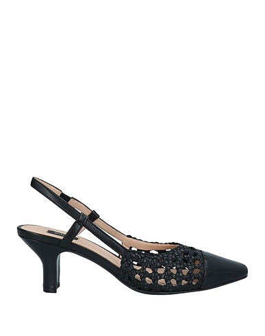PINKO Court Black Soft Leather
