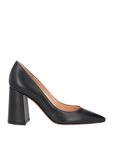 GIANVITO ROSSI Pumps Schwarz Kalbsleder