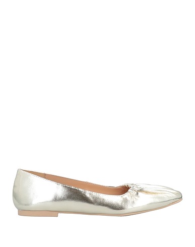 STEVE MADDEN Ballet flats Platinum Textile fibres