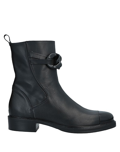 CURIOSITÉ Ankle boot Black Soft Leather