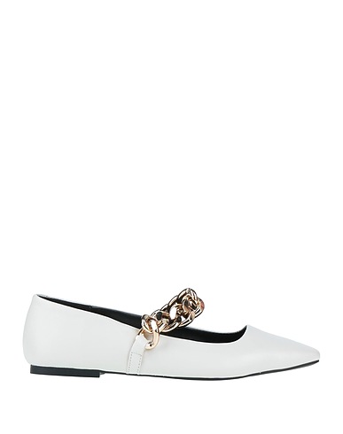 STEVE MADDEN Footwear White Soft Leather