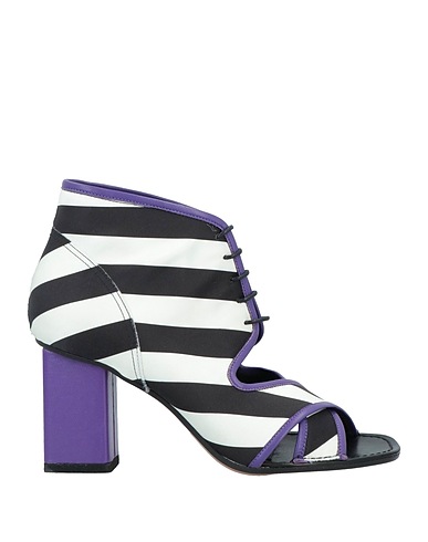 STEPHEN VENEZIA Ankle boot Black Textile fibres, Leather