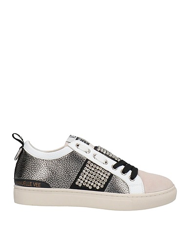 EMANUÉLLE VEE Sneakers Argento Pelle