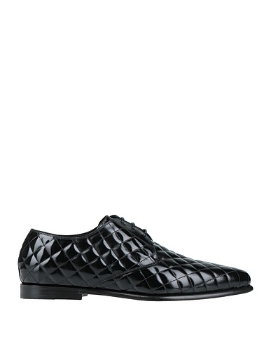 DOLCE&GABBANA Laced shoes Black Soft Leather
