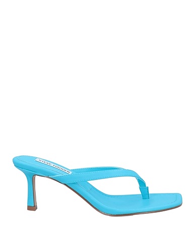 STEVE MADDEN Flip flops Turquoise Textile fibers